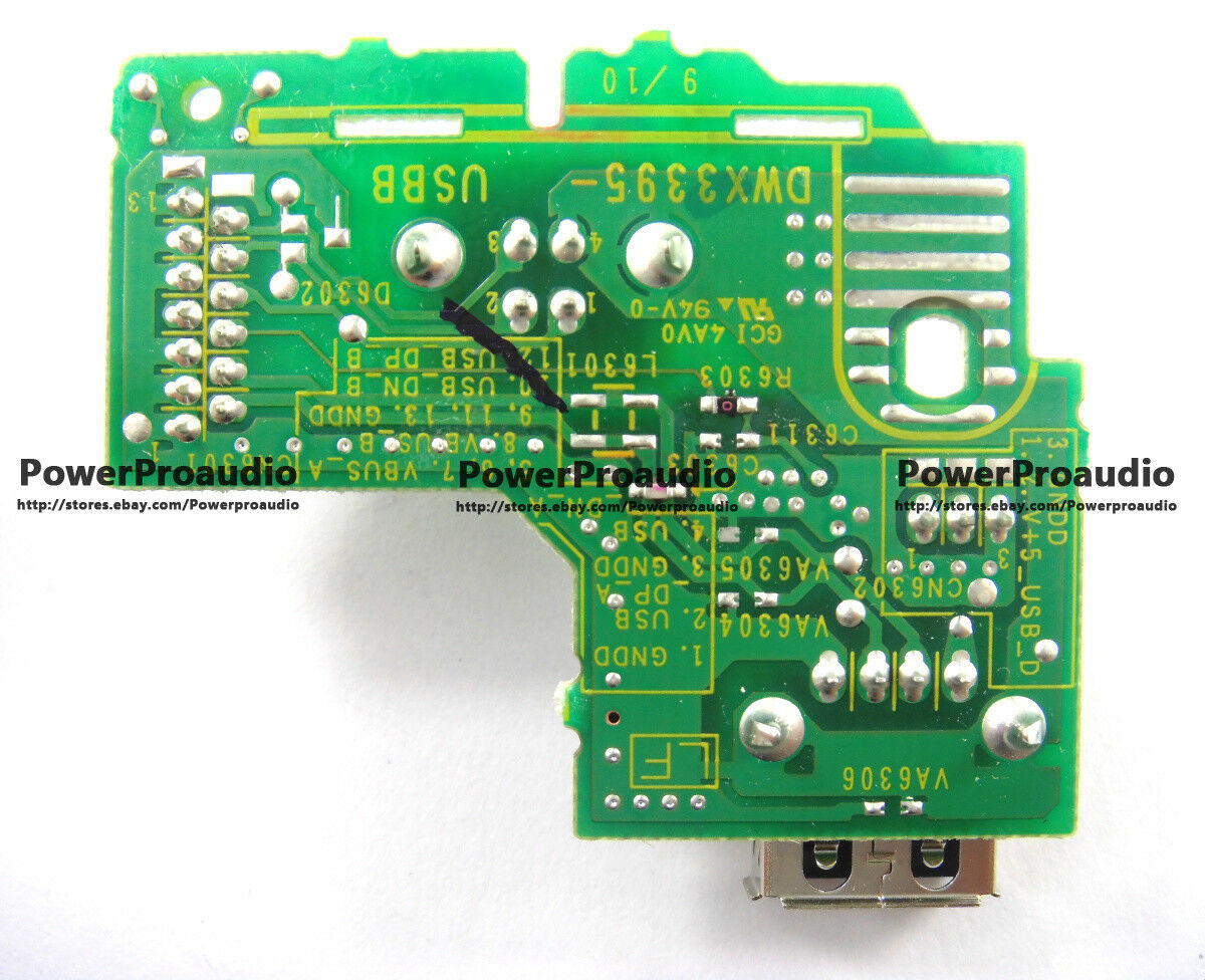 New DWX3395 For Pioneer CDJ-2000nexus USB Socket Circuit Board Assembly