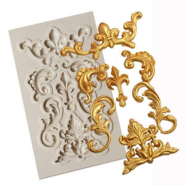 Border Silicone Mold Fondant Mold Cake Decorating Tools Gumpaste