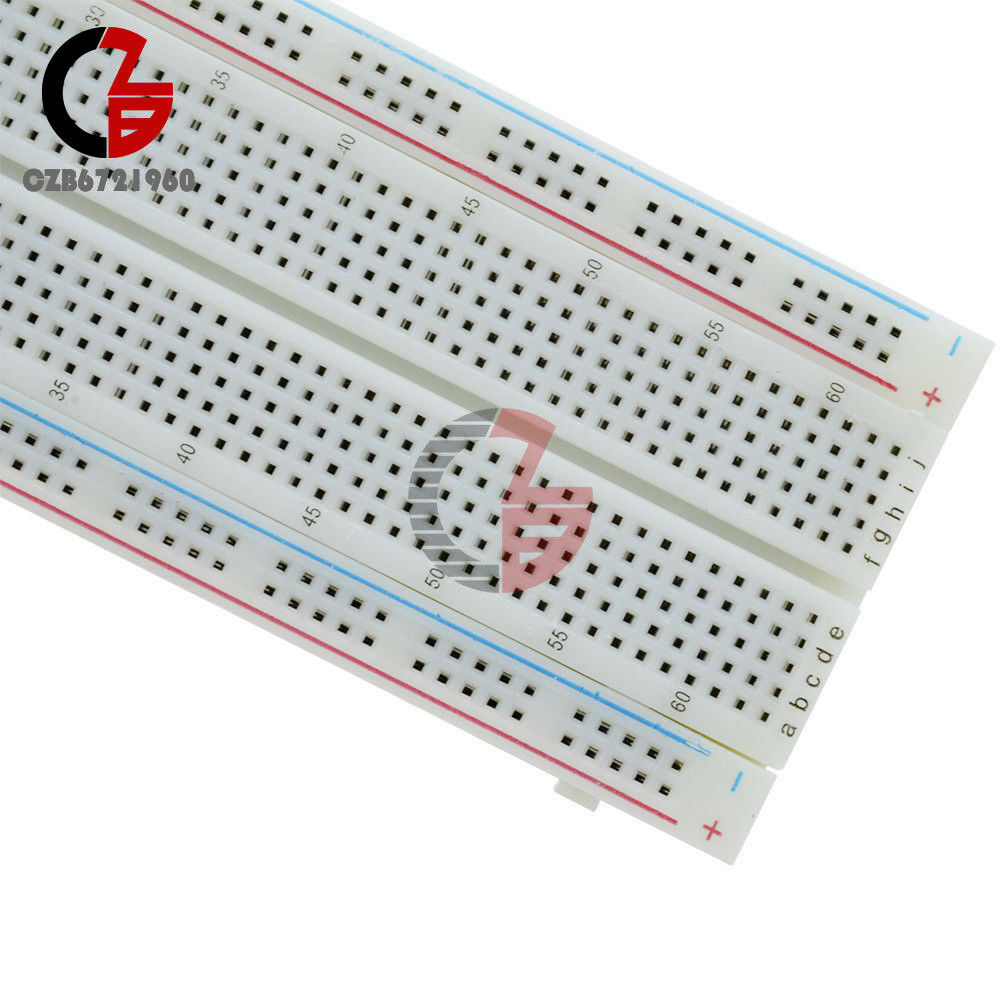 10PCS MB-102 MB102 Breadboard 830Point Solderless PCB Bread Board Test Develop