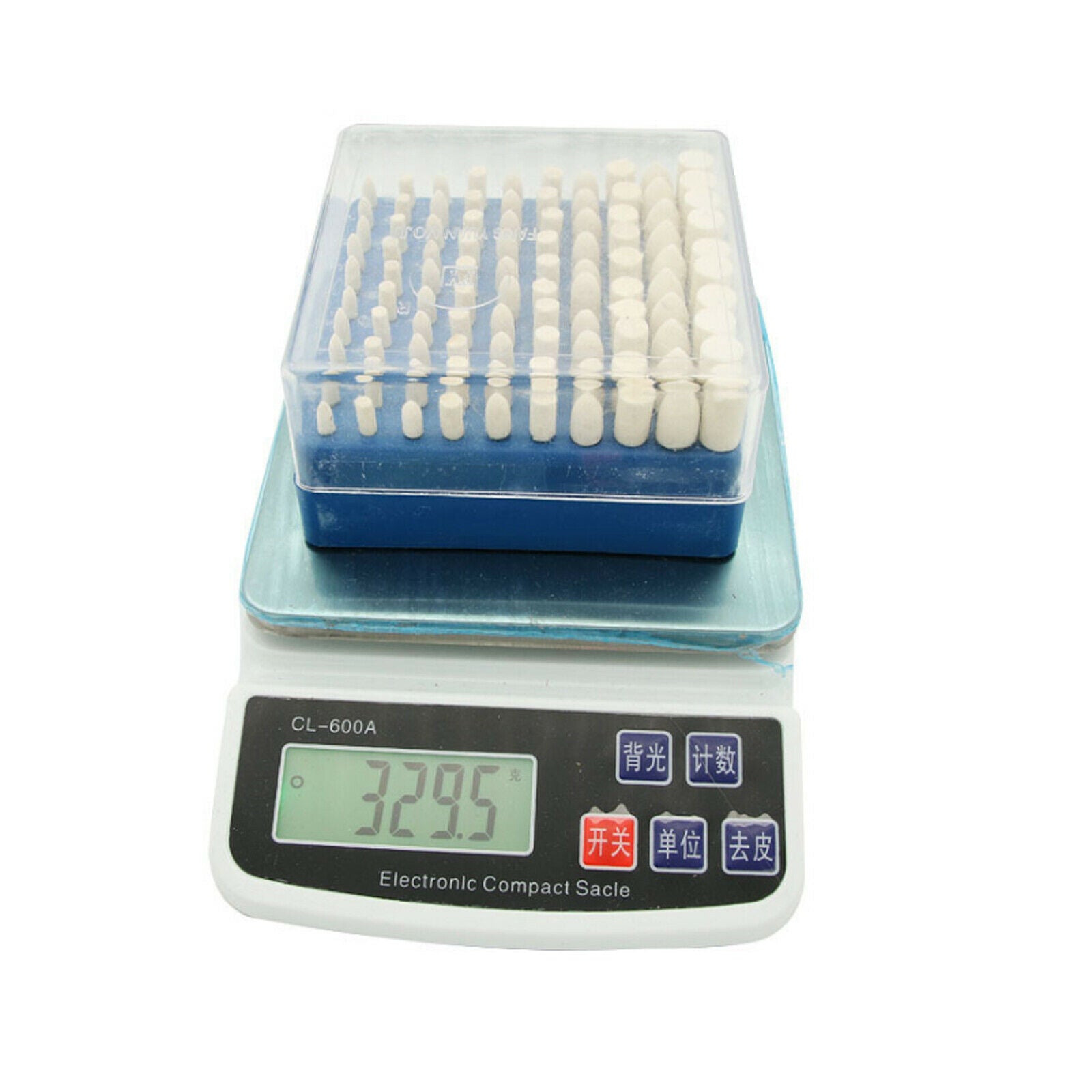 100Pcs Abrasive Wool Felt Grinding Wheel Head Polishing Tool for Dremel Rotary