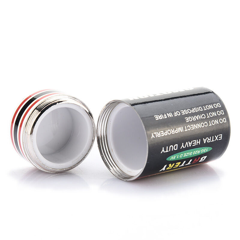 Battery Shape Secret Stash Diversion Safe Money Coins Pill Hidden Containe.l8