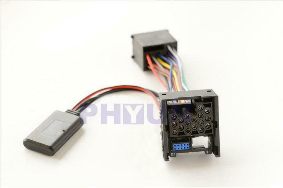 10Pin Car Radio Bluetooth Lossless AUX IN Audio Cable Adapter For BMW E46 02-06