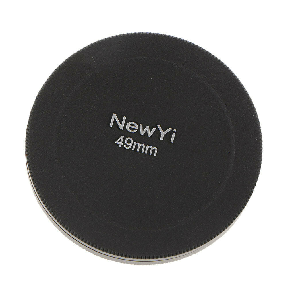 49mm UV CPL Lens Filter Protection Case Cover Box Storage   Metal, Black