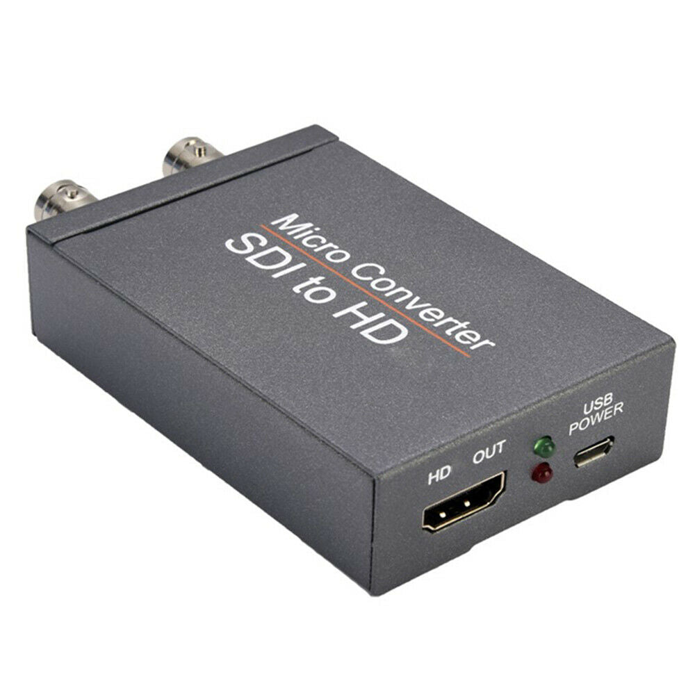 NK-M008 SDI to HDMI/SDI to SDI 2 Routes Output Mini 1080P USB Powered Converter