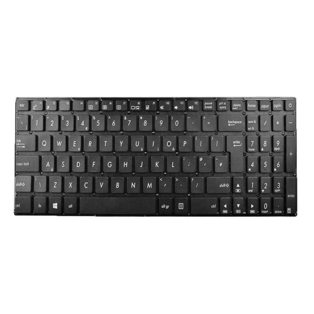 For ASUS X540L Laptop Standard English Layout Keyboard Black Without Frame