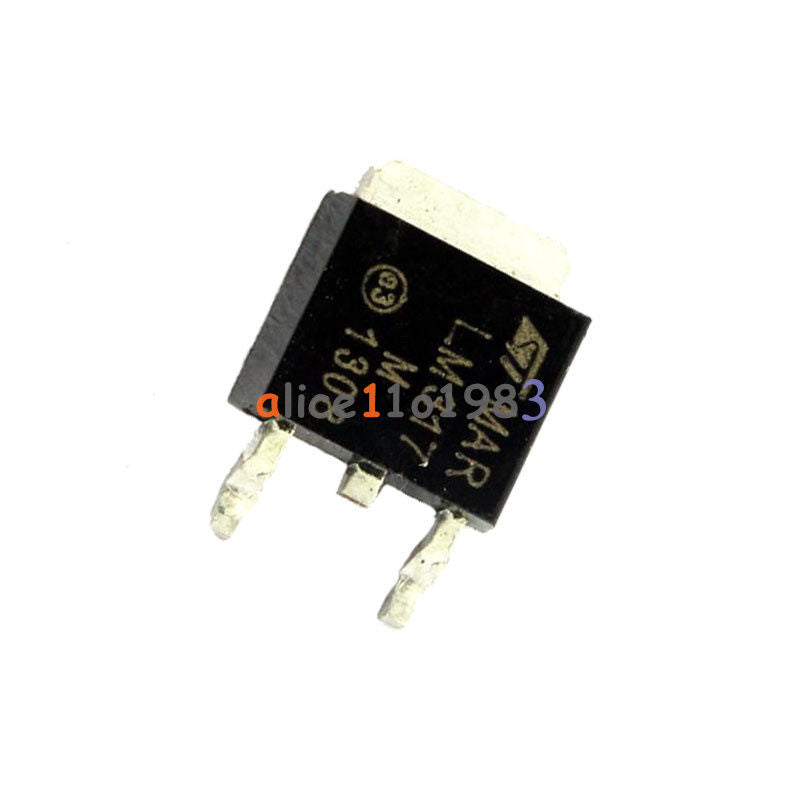 50PCS LM317M LM317 Medium Positive Adjustable Voltage Regulator 1.2-37V TO-252