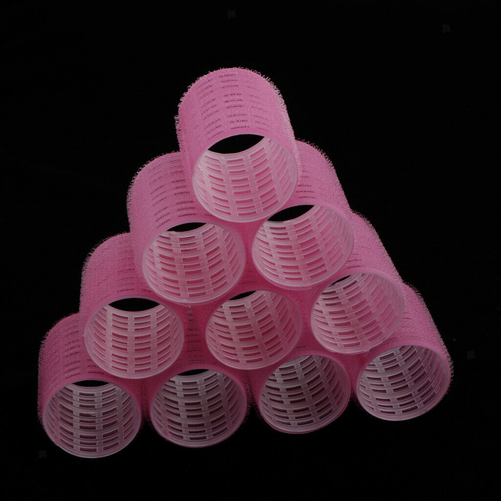 30pcs Hair Rollers Self Grip Cling Curlers For Curly Straight Long Wavy Hair