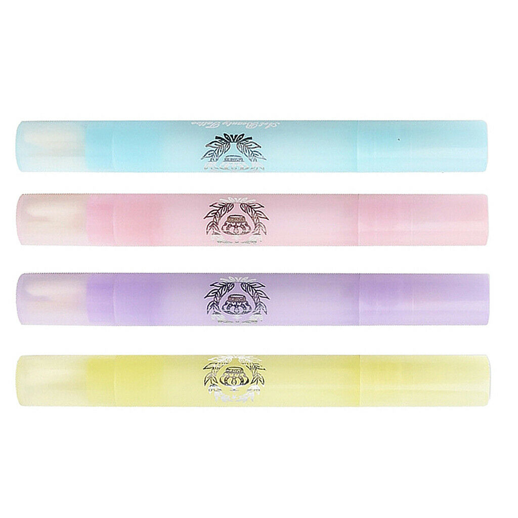 1x Salon Polish Remover Nail Art Pen Varnish Corrector w/ 3 Replacement Tips