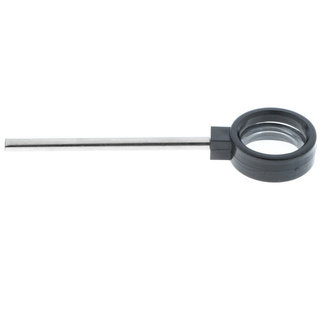 50mm Focal Length Optical Bench Convex Lens - Physics Optics Lab Science