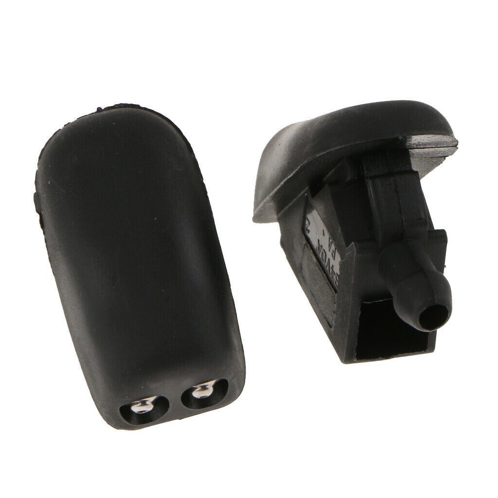 2 Pieces Windshield Washer Wiper Water Spray Nozzles For Ford Focus S-MAX