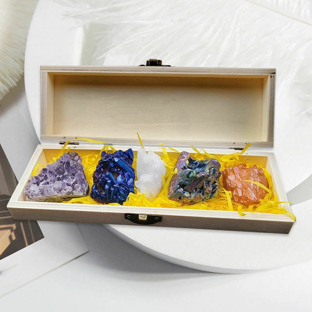Natural Crystal Stones Heal Stone Fountain Rocks Wire Wrapping Lapis Iazuli