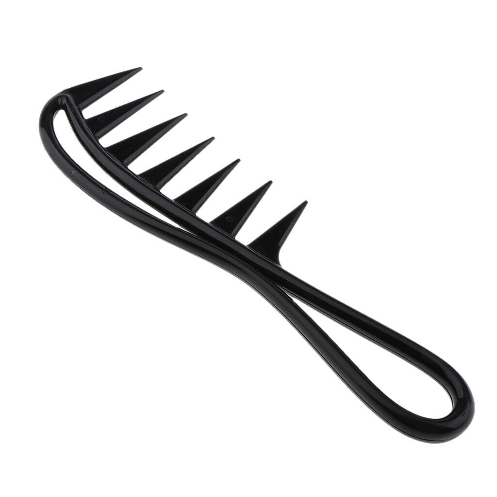 Large Salon Combs Wide Tooth Hairdressing Shower Comb Jumbo Detangler Brush