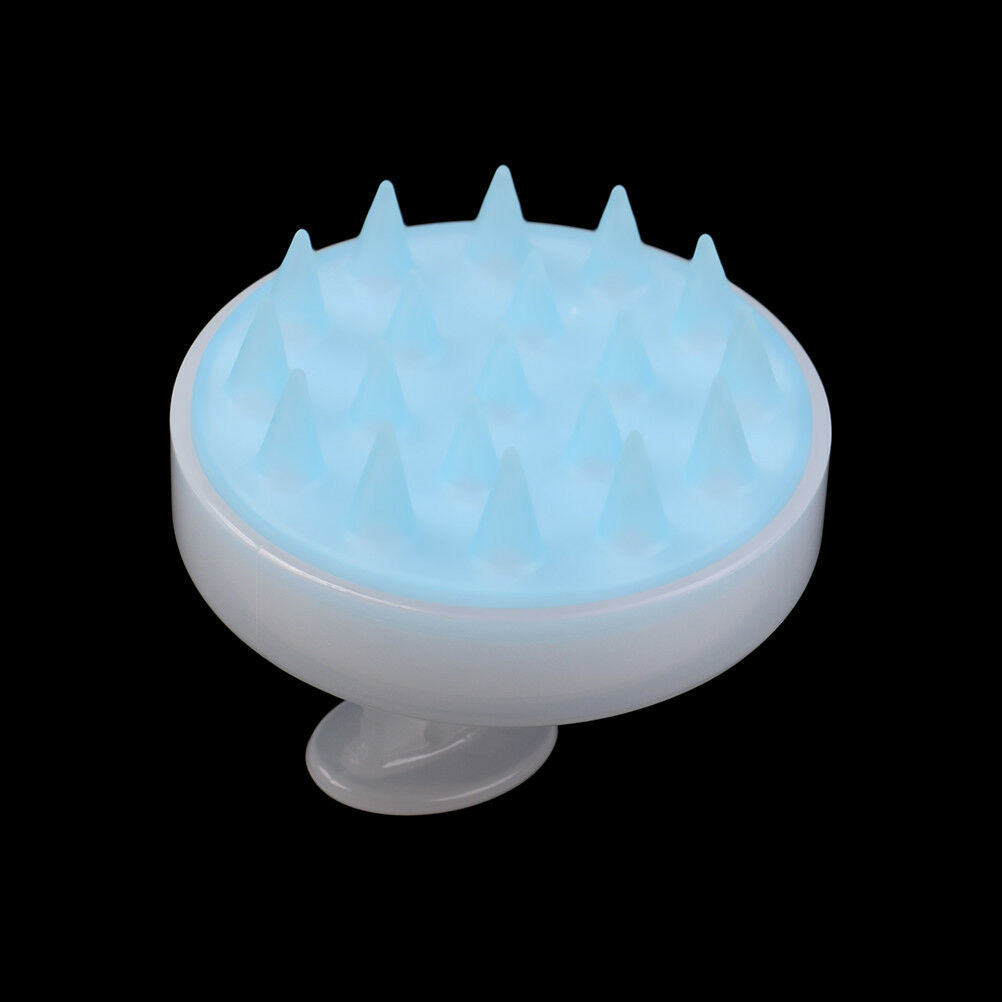 Shampoo Comb Silicone Teeth Hair Scalp Soft  Brush Hair Washing Comb Massa.l8