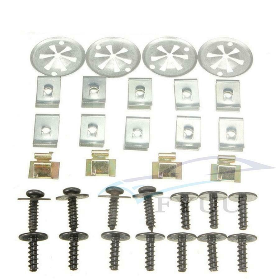 32pc Engine Undertray Cover Clip Bottom Splashguard Shield For SEAT LEON