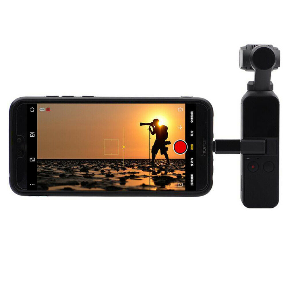 Type-C to Micro-USB Converter Adapter for DJI OSMO Pocket Gimbal Accessories