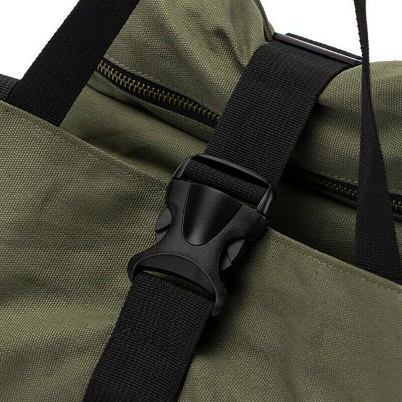 Car Back Seat Multi-Purpose Tool Roll Up Bag Pouch Roll Tools W/5 Zip Pockets HN