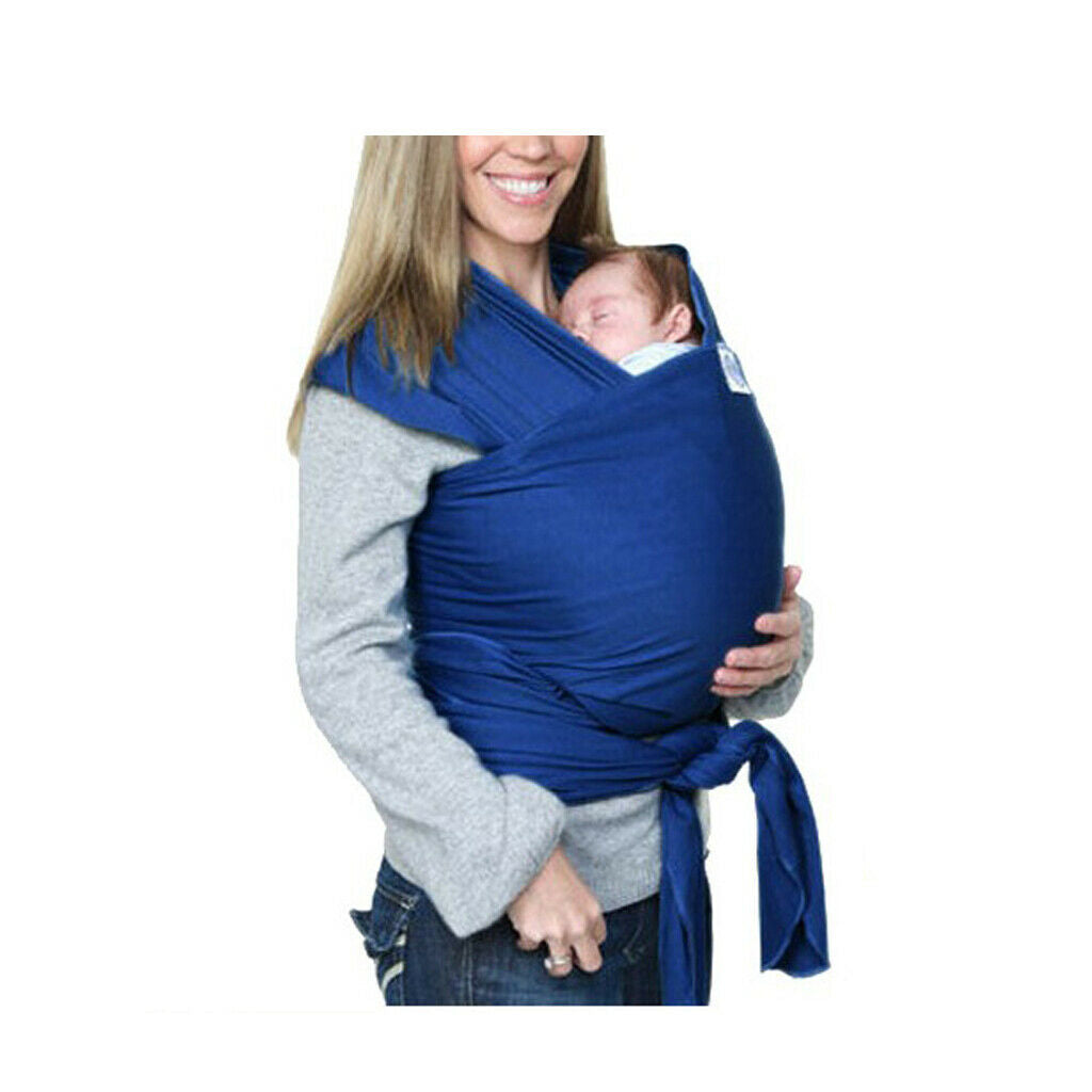 Newborn Baby Sling Breastfeeding Infant Wrap Carrie  Blue