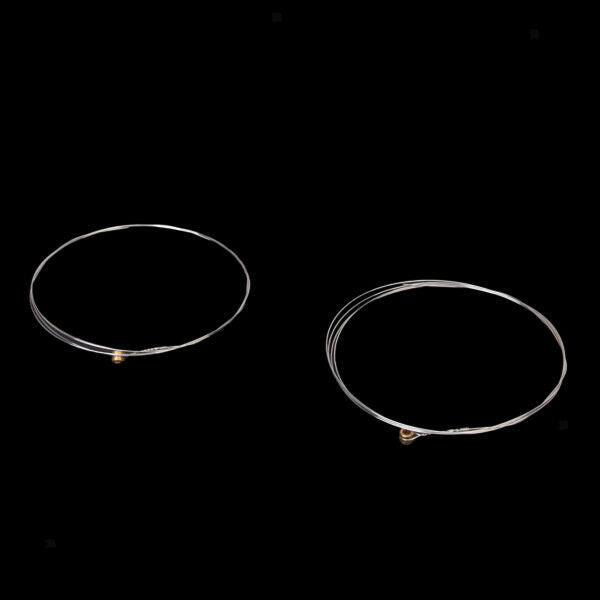 Set Of 6 Strings For Acoustic Guitar Hexangular Steel Phosphorus Bronze Quality