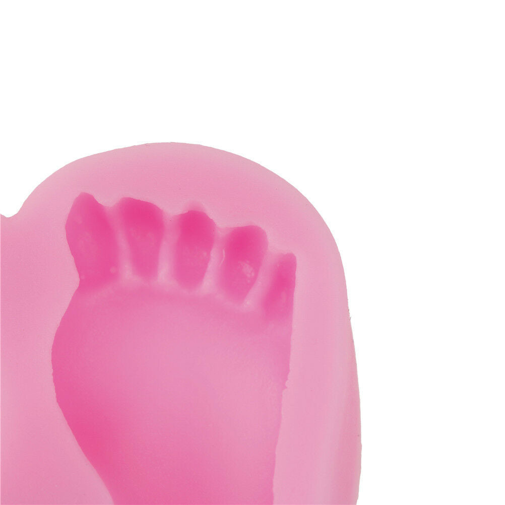 Baby Foot Silicone Molds Fondant Cake Decorating Tools Silicone Soap Mold.l8