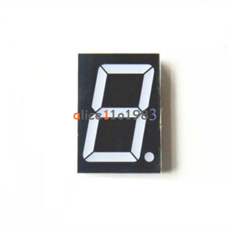 1.8 inch 1 digit Red Led Display 7 segment Common Cathode