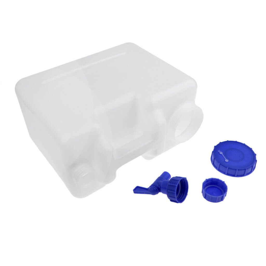 15 litre Plastic Garden Camping Caravan Water Carrier Fluid Jerry Can & Tap