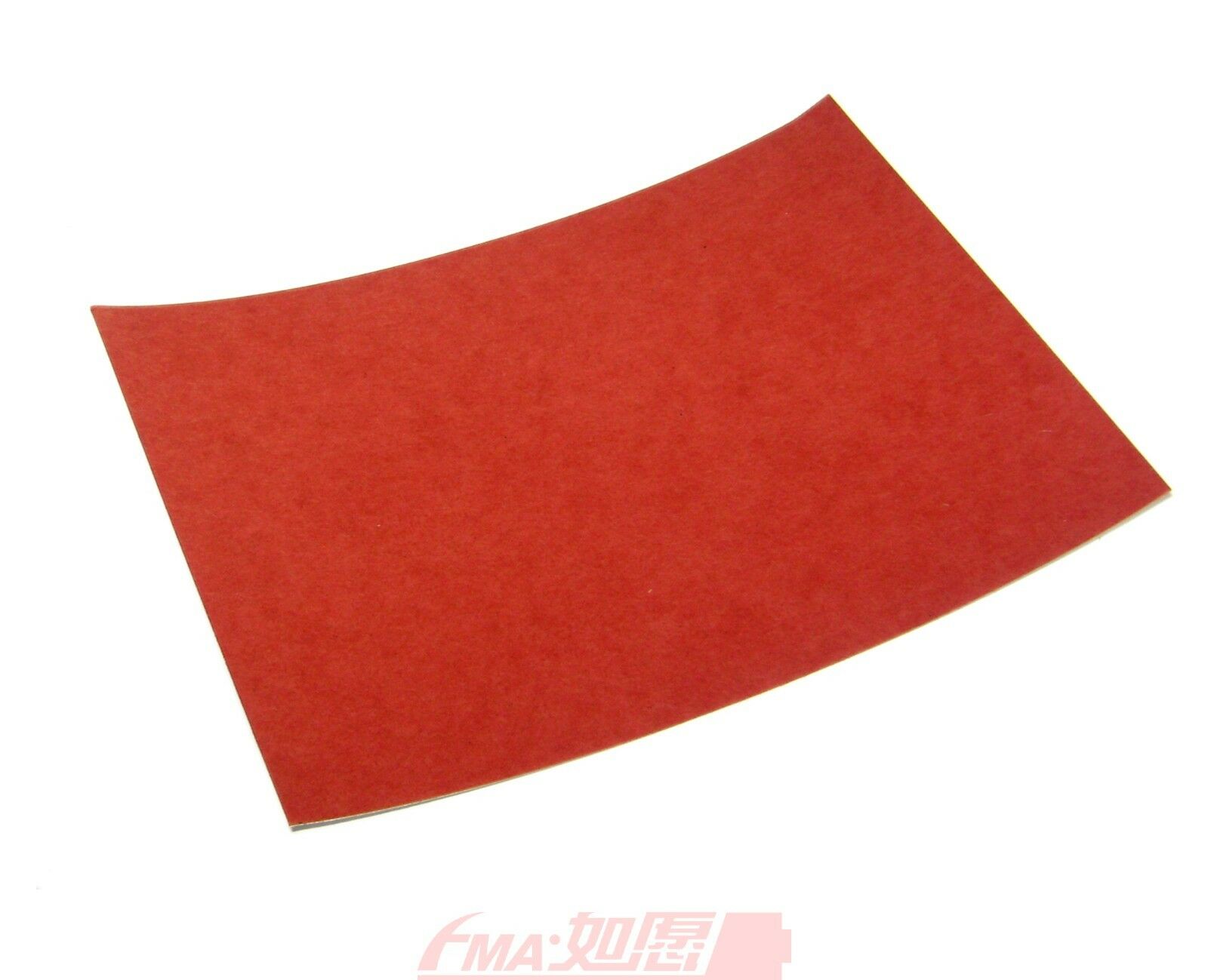 2Pcs Fish Adhesive Paper 0.5*180*250mm for Battery Electrical Insulating Red