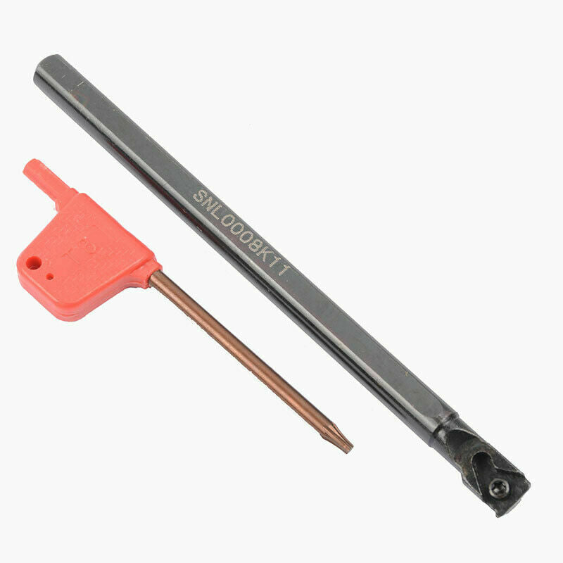 SNL0008K11 (8mm*125mm) CNC lathe Thread Turning Toolholder For 11ER  Insert Left