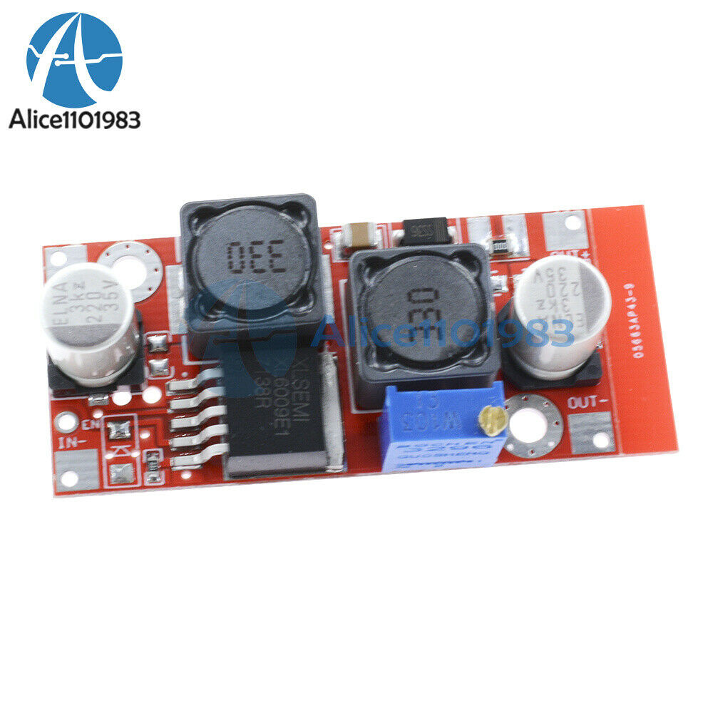 5PCS XL6009 Boost Buck DC Adjustable Step Up Down Converter Module Voltage