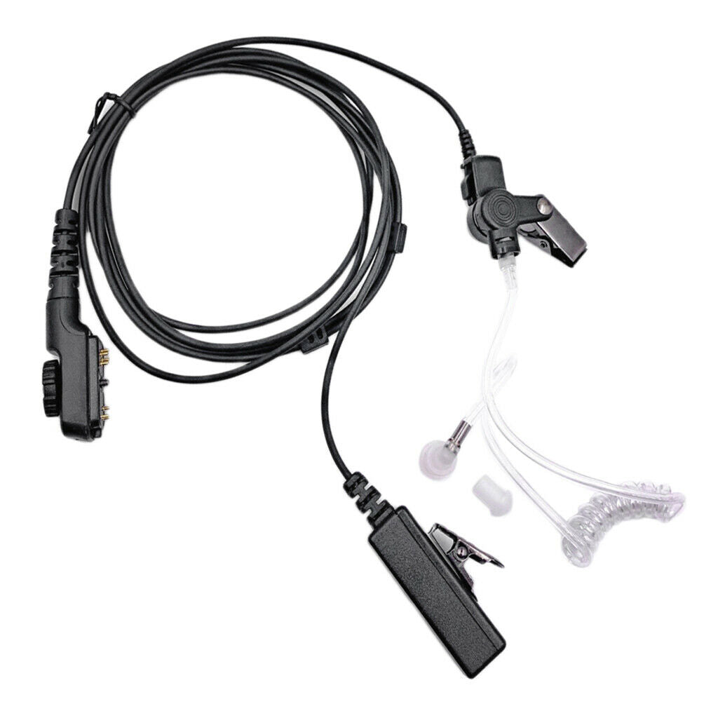 Air Tube Earpiece Headset Mic for Hytera HYT PD700 PD700G PD702