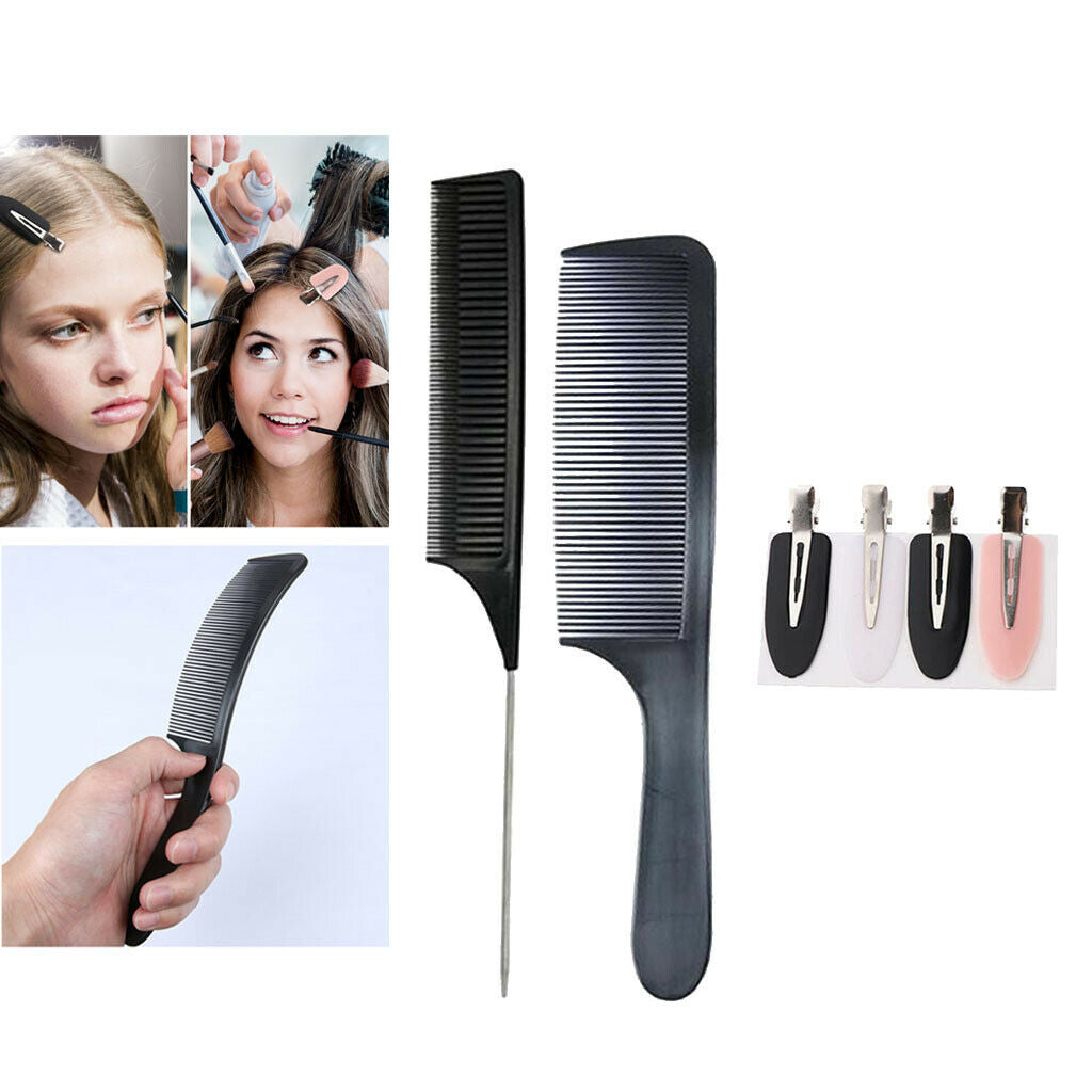 Heat-resistant Weaving Highlighting Foiling Hair Comb Salon Dyeing Combs