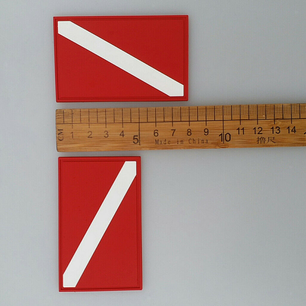 Small     Safety     Scuba     Diving     Flag     Patch     Diver     Down