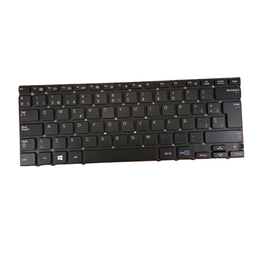 Lovoski Plastic Replacement ES Laptop Keyboard Keypad For  NP 530U3C