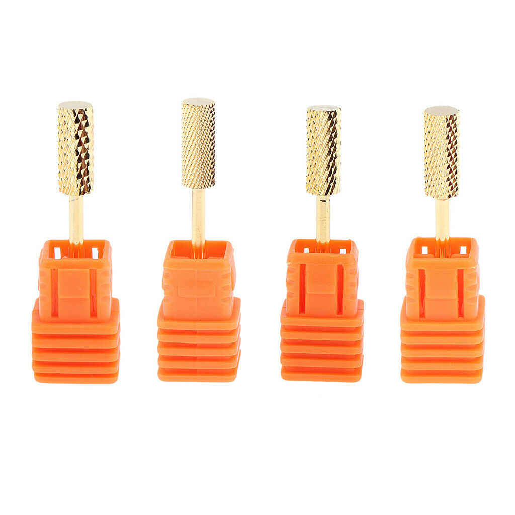Coarse Nail File Drill Bit Acrylic Gels Removing Manicure Grinding Head Set