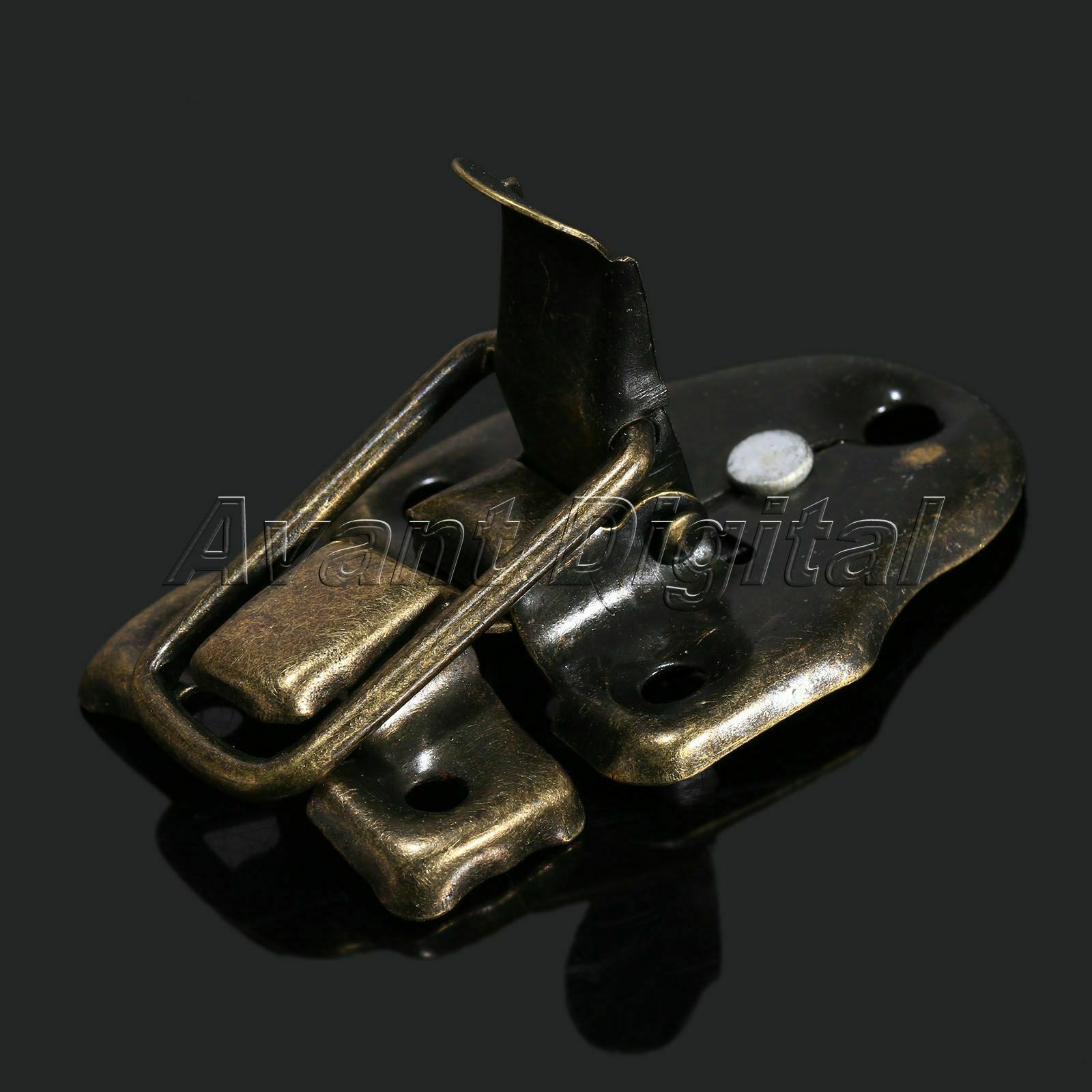 4X New Jewelry Chest Box Suitcase Case Trunk Buckles Toggle Latch Catch Clasp