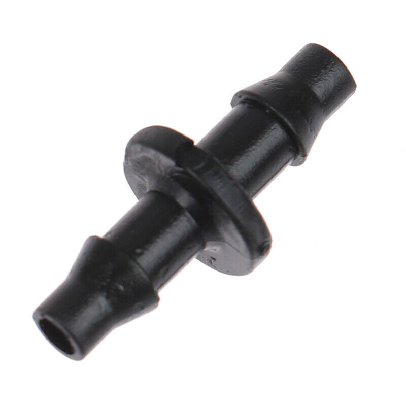 50PCS 1/4 "Barbed Connector Double Barb For 4 / 7mm Tubing Garden Hose ConnZDF