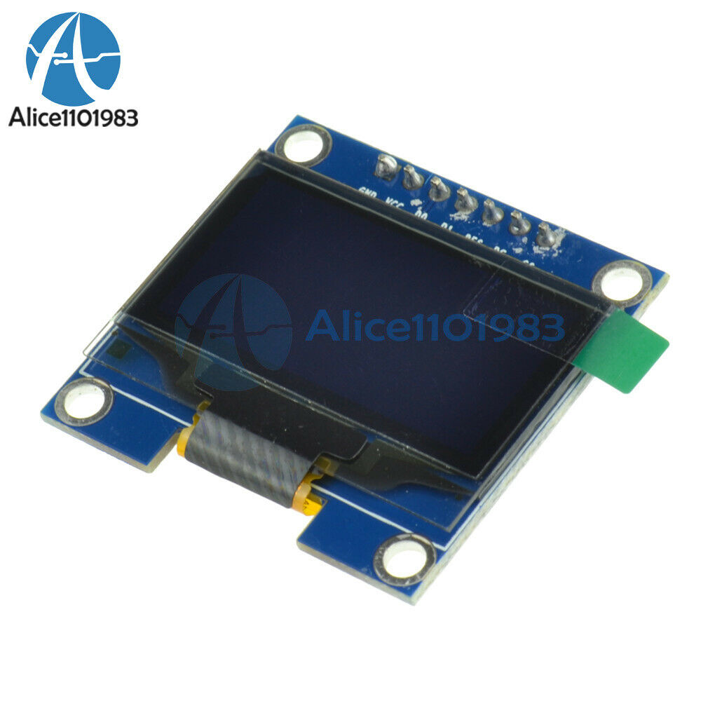 3-5V 1.3" White SPI Serial 128X64 OLCD LED Display Module for Arduino UNO R3
