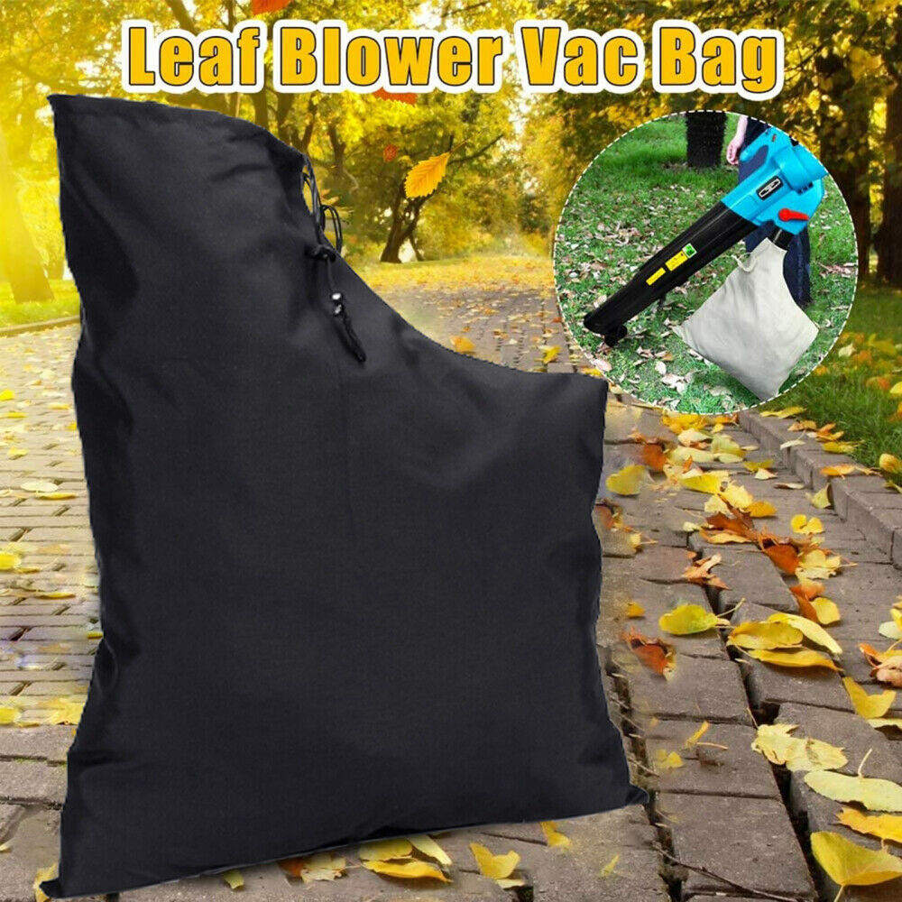 Blower Leaf Bag Drawstring Opening Blower Vacuum Bag with Zipper Replacement Bag