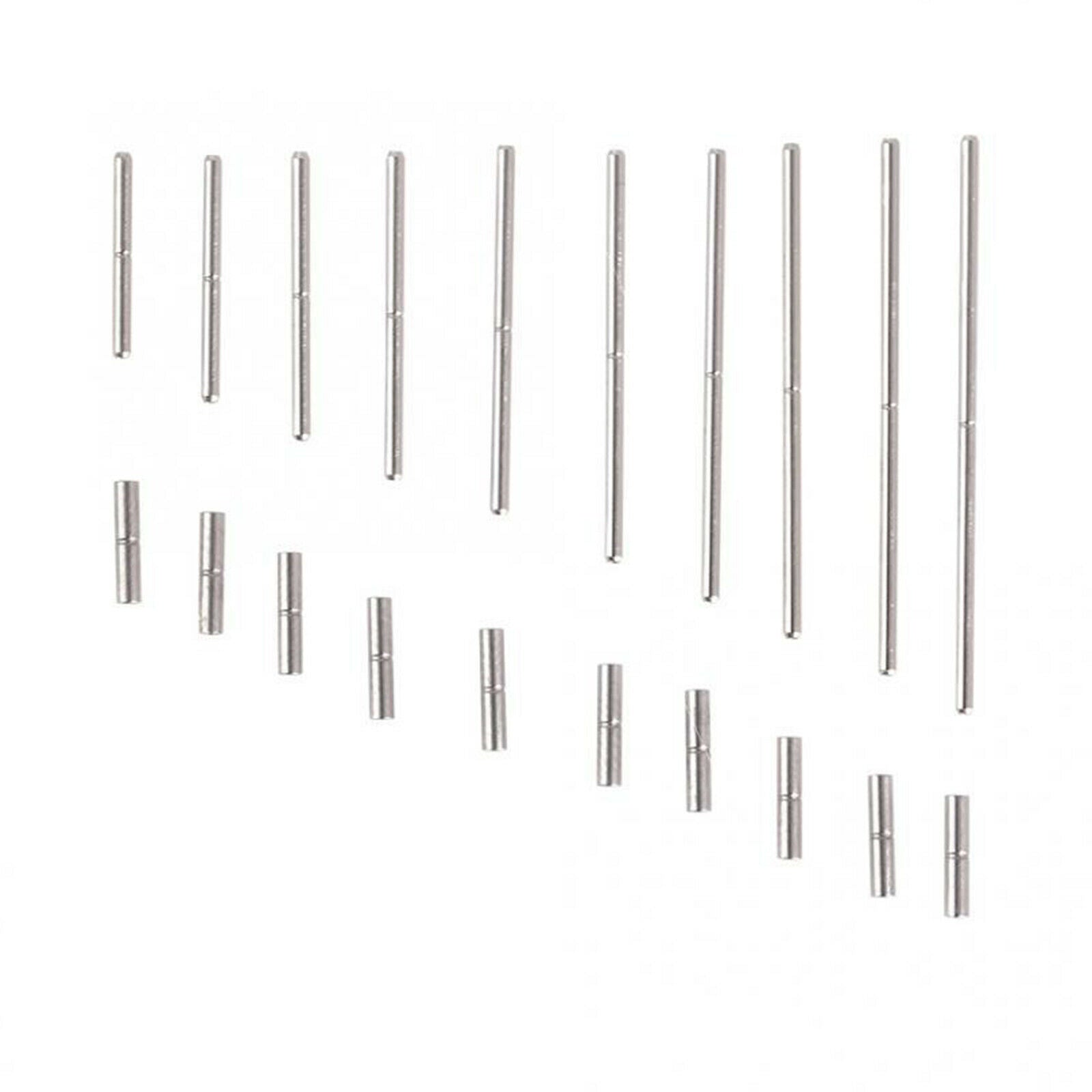 Stainless Steel 0.9mm 10mm~28mm Watchband Tube Bars Set Watch Accessories