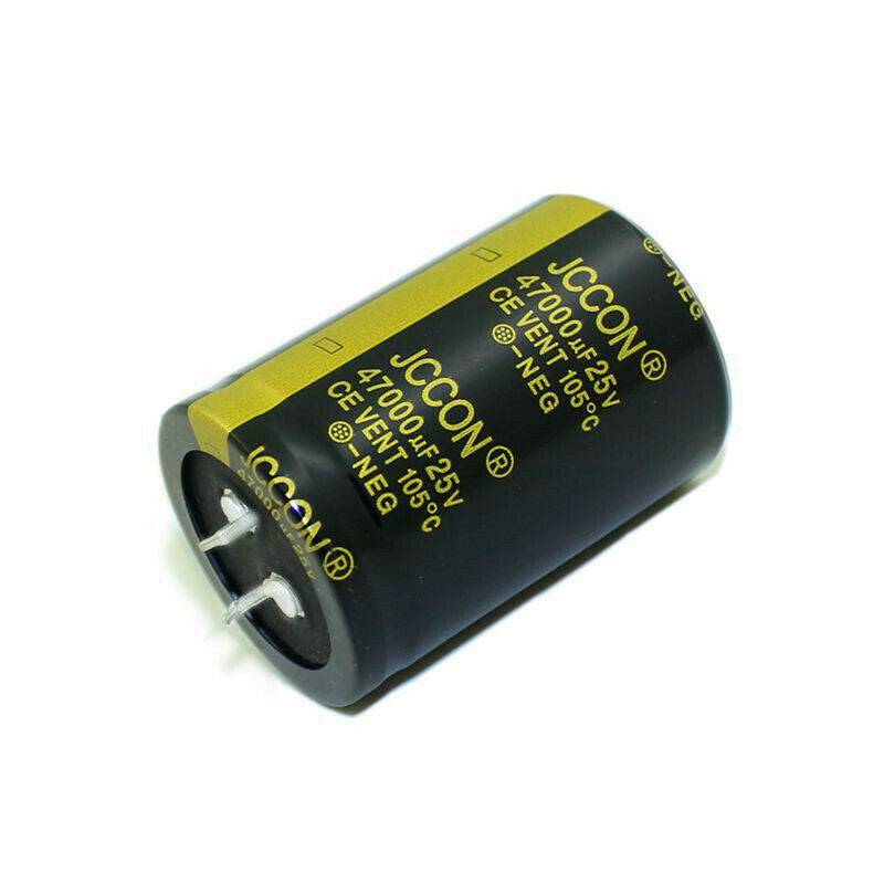 1pcs 25v47000uf Aluminum electrolytic capacitor Audio filter capacitor 35x50mm