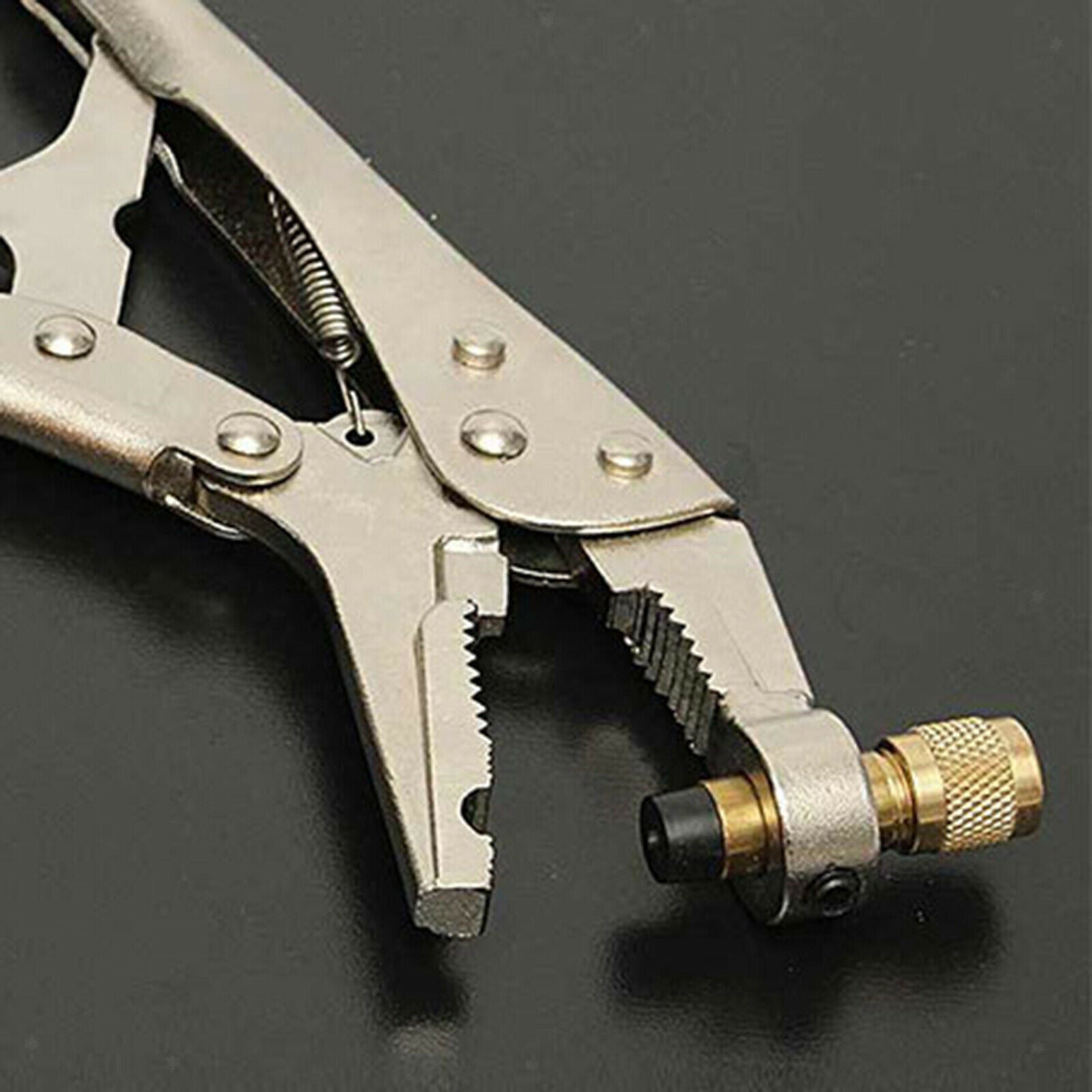 Practical Refrigerant Recovery Plier Hand Tool w/1/4 inch SAE Interface