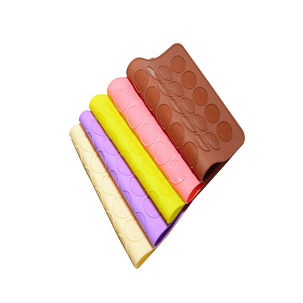 30-cavity Silicone Pastry Cake Macaron Macaroon Oven Baking Mould Sheet M.l8