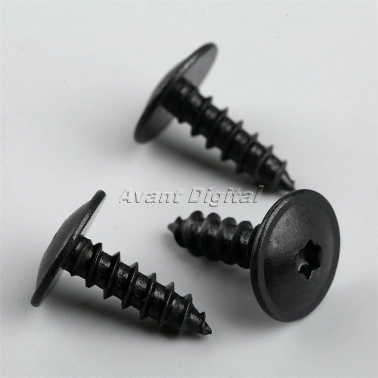 Screw Bolt Wheel Arch Splashguard Grill Bumper Skirt Torx 10PCS For  GOLF