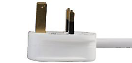 6 Socket Individually Switched Compact UK Mains Extension Lead 5m White