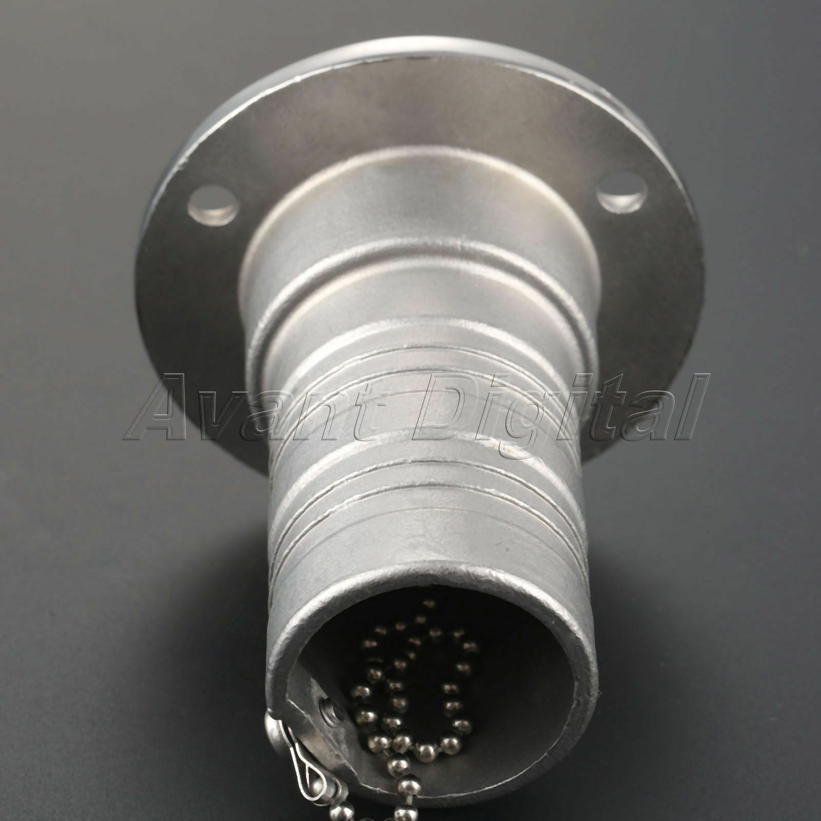 1.5" Keyless Cap Gas Fuel Tank Boat Marine Deck Fill Filler 316 Stainless Steel