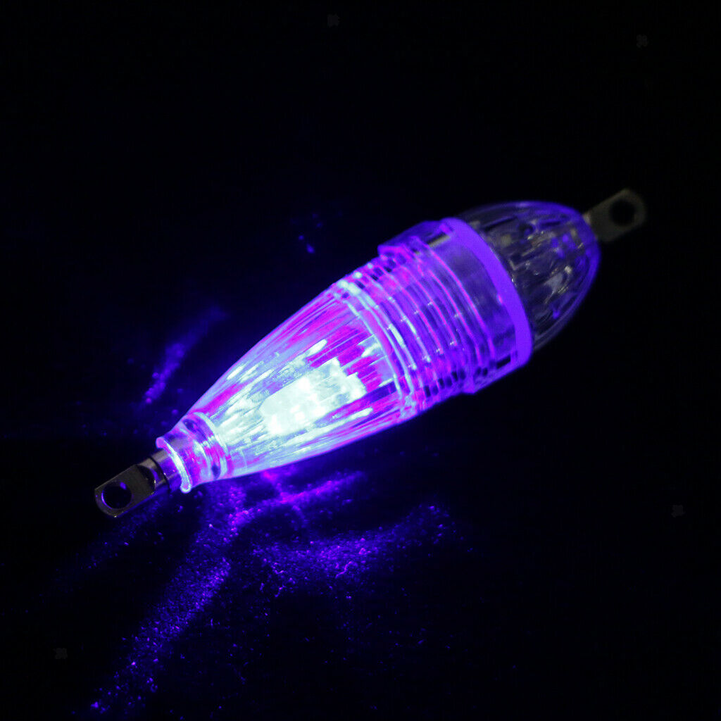 3pcs Underwater Drop LED Fishing Light Fish Lure Bait Attractor LED Flashing