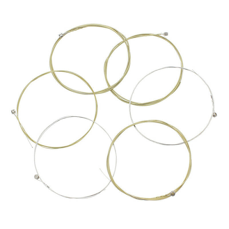 Guitar Strings Replacement Full Set 6pcs(.011-.052) Steel Core Copper AllDEA FG