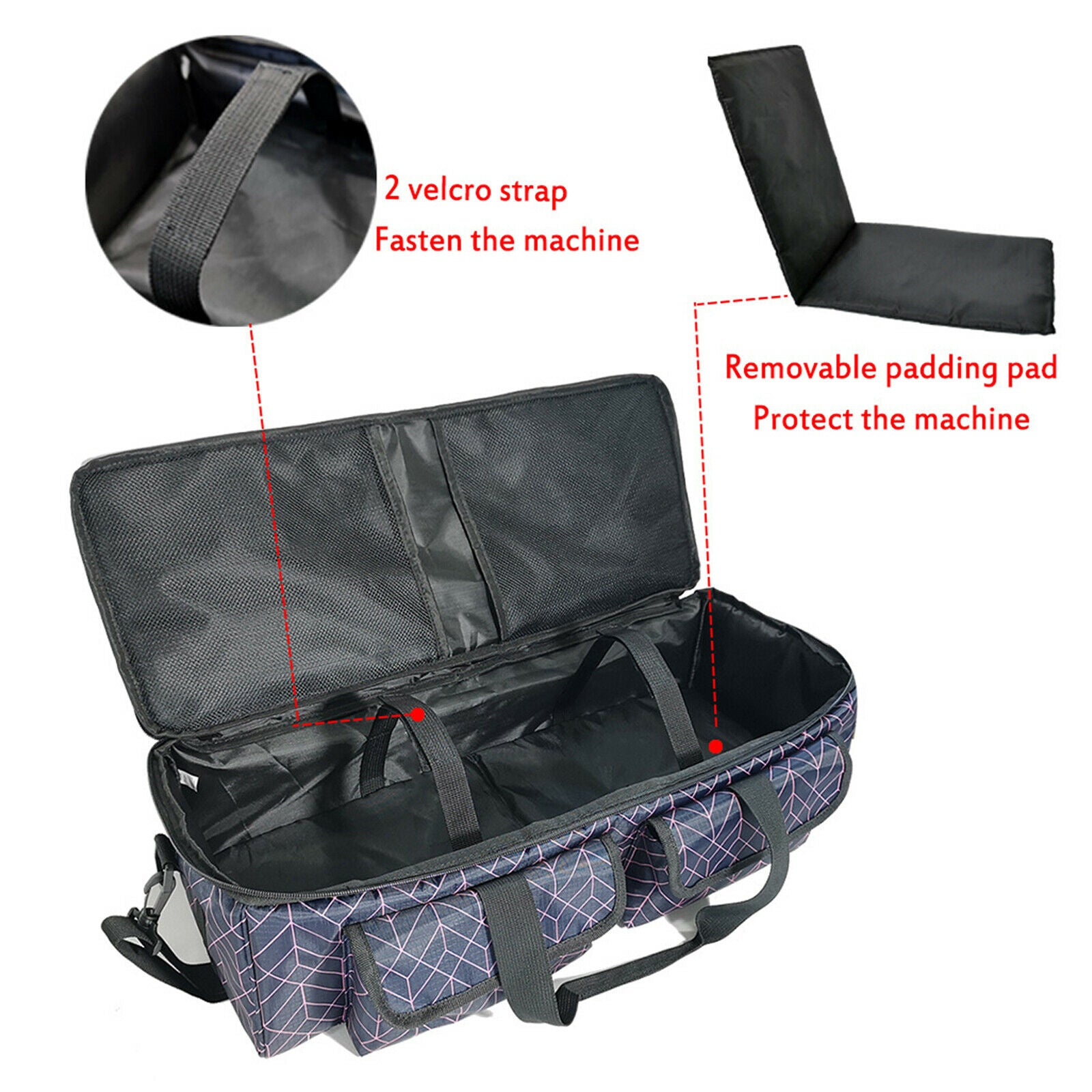 Portable Die-Cut Machine Device Carrying Case Handbag for Silhouette Cameo 4