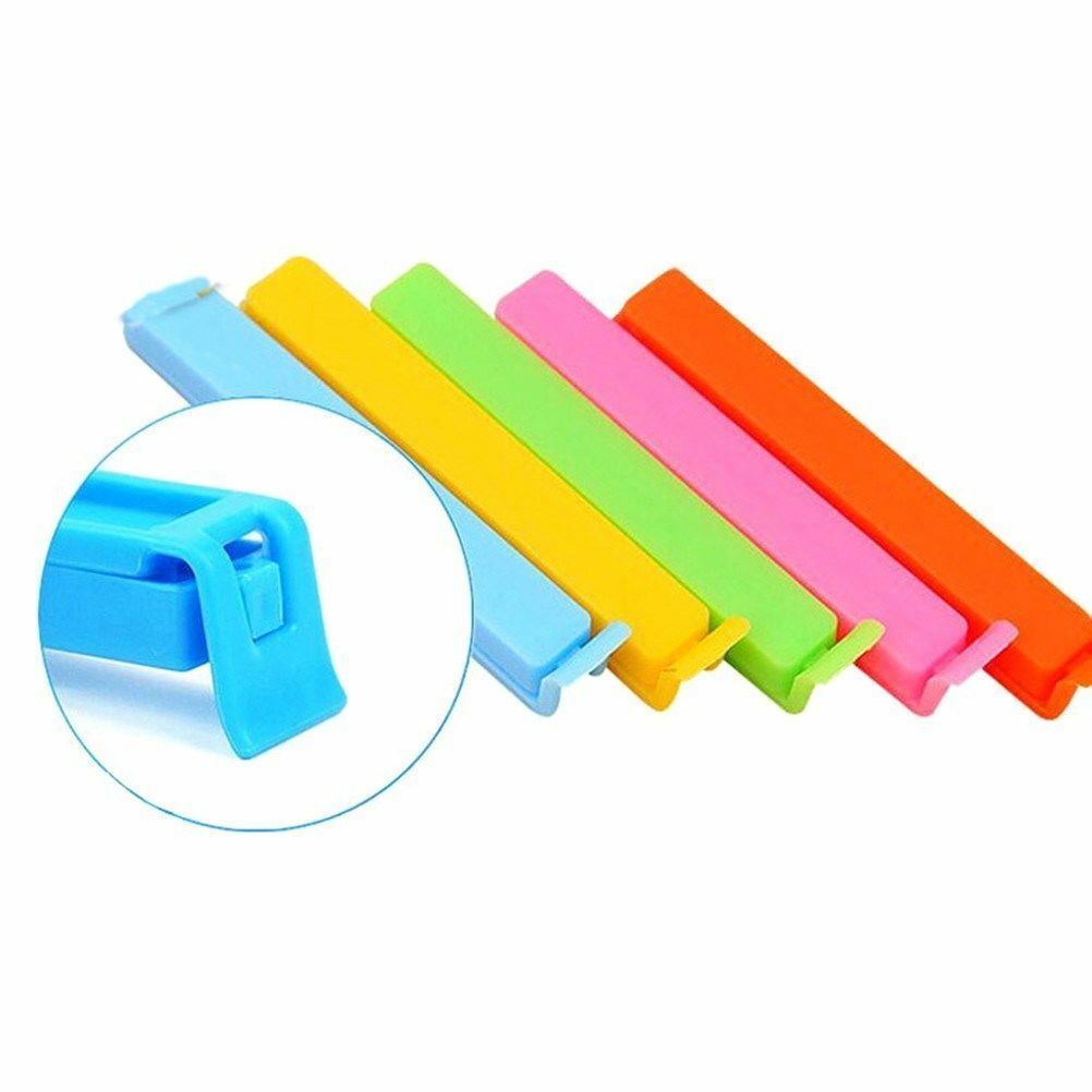 10Pcs Kitchen Storage Food Snack Seal Sealing Bag Clips Sealer Clamp Plastic Too