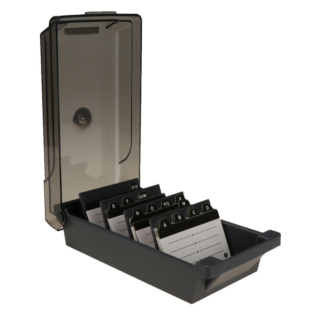 Office Supplies Business Card Holder Name Card Organizer Divider Index Tabs