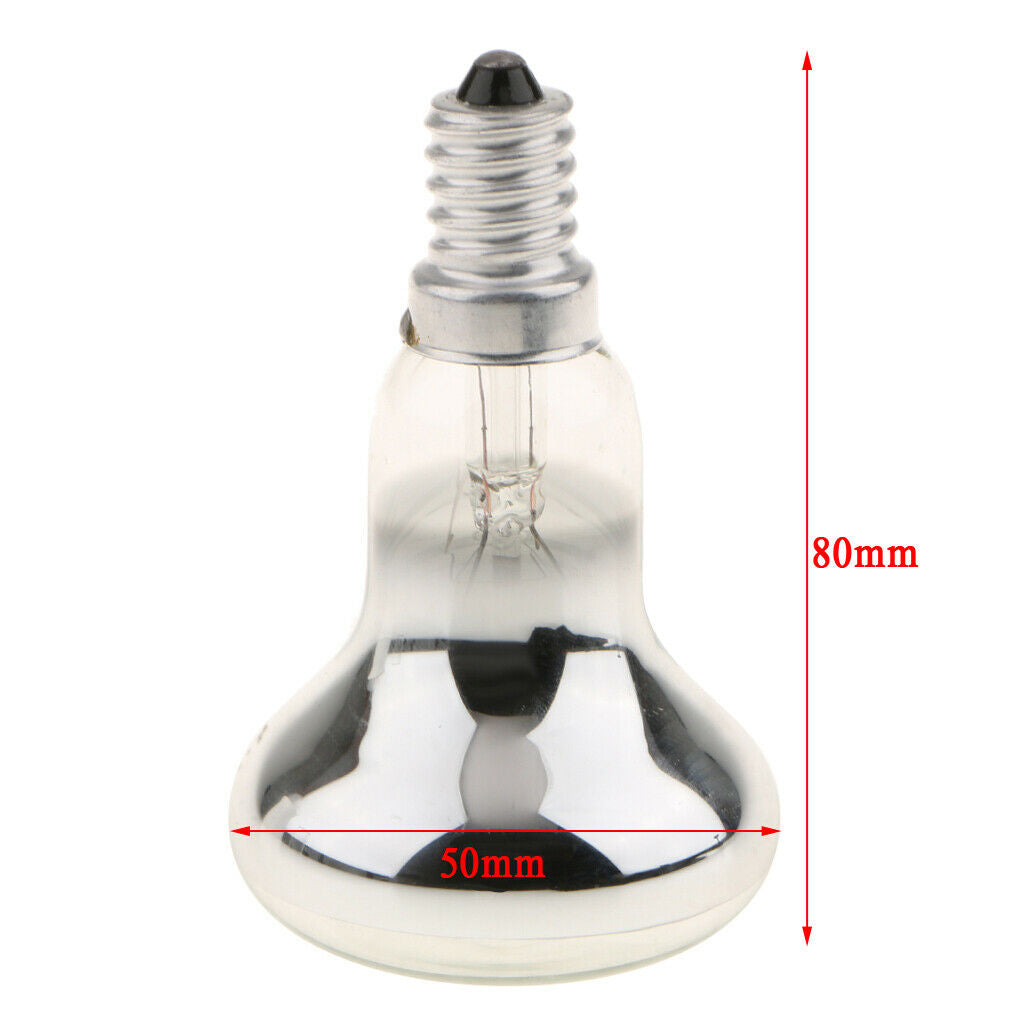 5pcs R50 E14 Clear Reflector Spotlight Spot Light Bulb  Lamp Bulb 40W